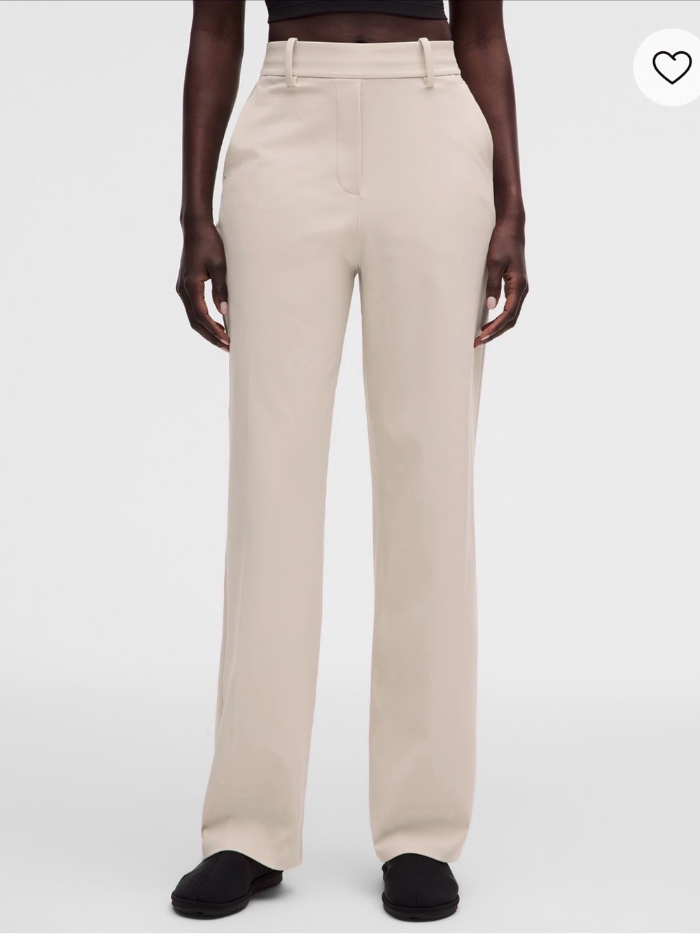 NWOT lululemon athletica Straight-Leg Pants in Light Beige